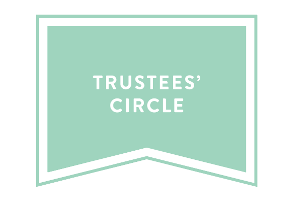 Wordmark reading Trustees Circle
