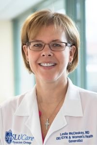 Headshot of Leslie McCloskey